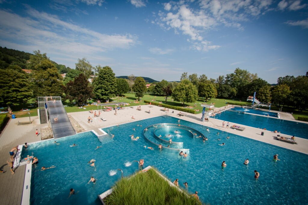 Freibad Tuttlingen Tussenstop op weg naar Oostenrijk