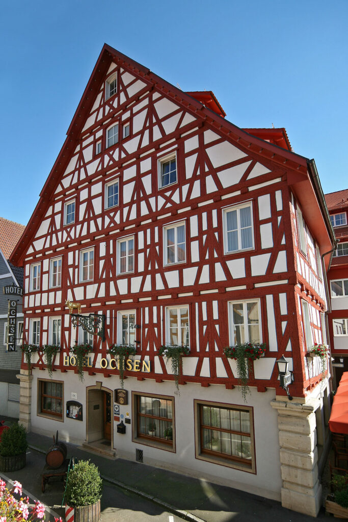 Hotel Ochsen Blaubeuren tussenstop onderweg naar Oostenrijk