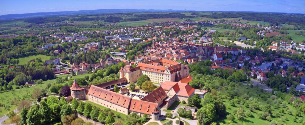 Schloss ob Ellwangen tussenstop onderweg naar Oostenrijk